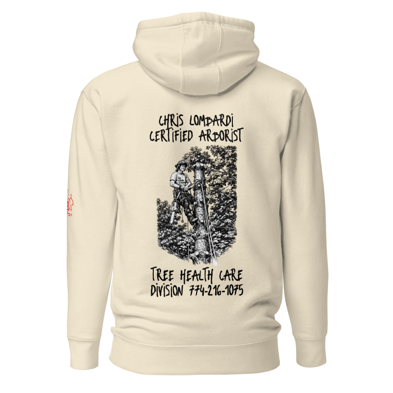 Bone Tree Health Care hoodie — back — genuine Printful mockup